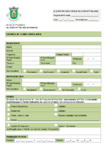 Formulário de pedido de licenciamento de Venda Ambulante