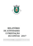 Relatório de Atividades e Prestação de Contas 2017