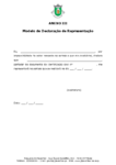 Anexo III - Venda Ambulante de Castanhas 2024
