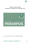 Normas de Participação | Orçamento Colaborativo 2024