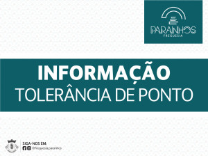 Tolerância de ponto - Tarde de 2 de abril e dia 6 de abril de 2026 | Páscoa